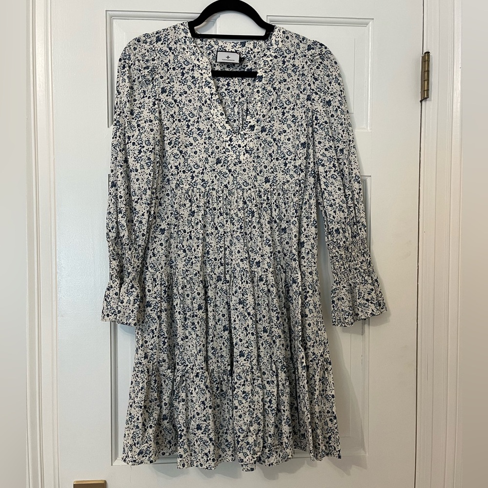 Tuckernuck Pomander Petite Fleur Kenzo Tiered Dress Size Small